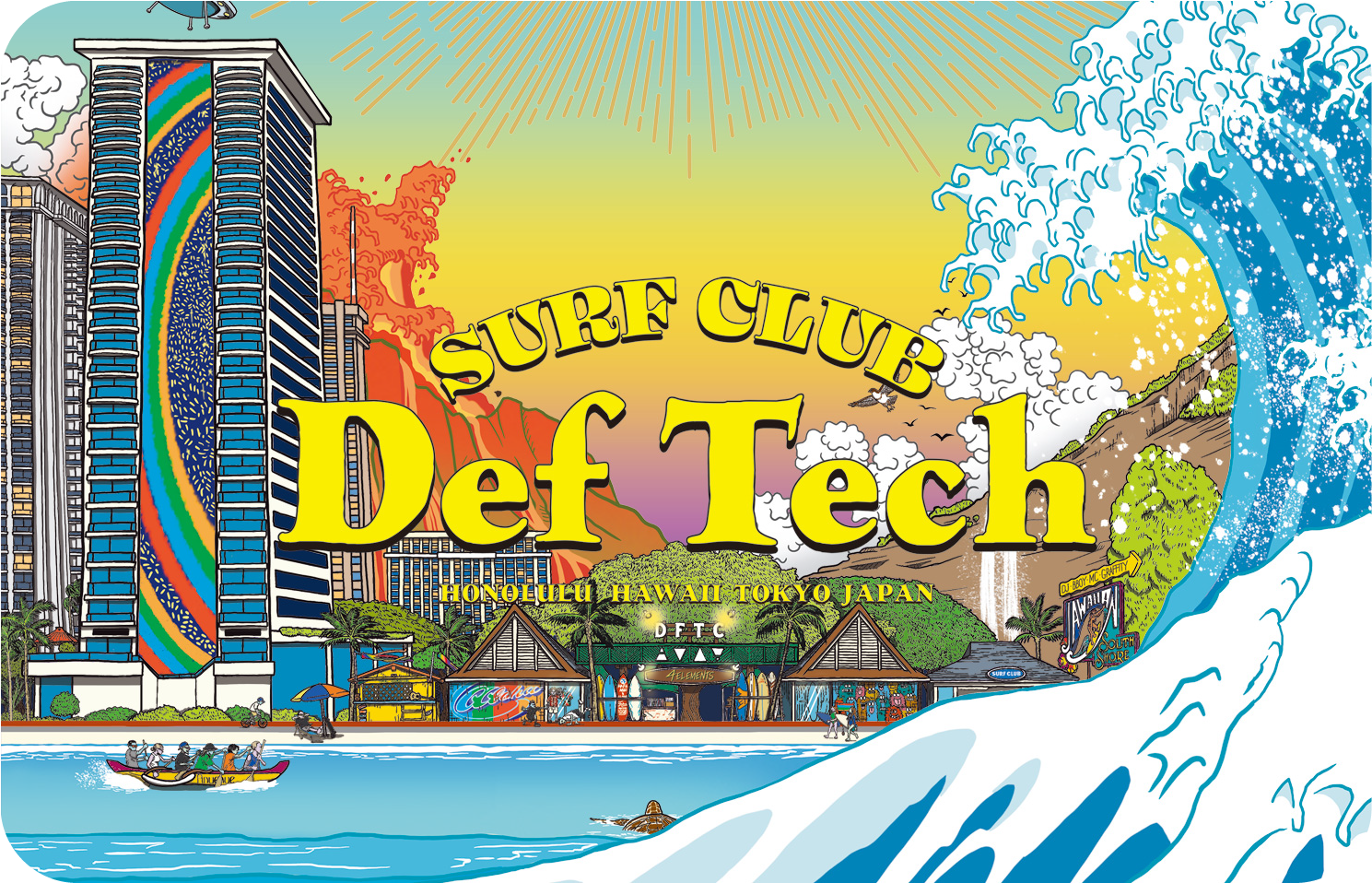 Def Tech “Summer Sound Splash” Surf Club会員限定特典発表！